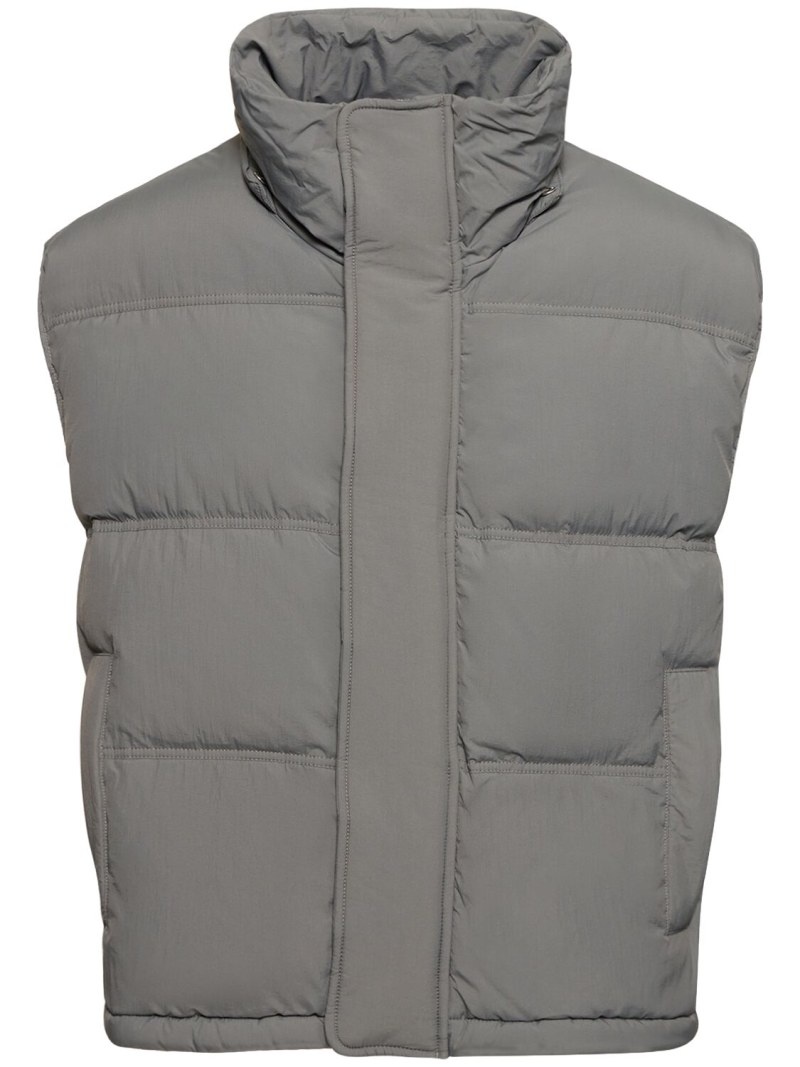 Technical water-repellent down vest - 5