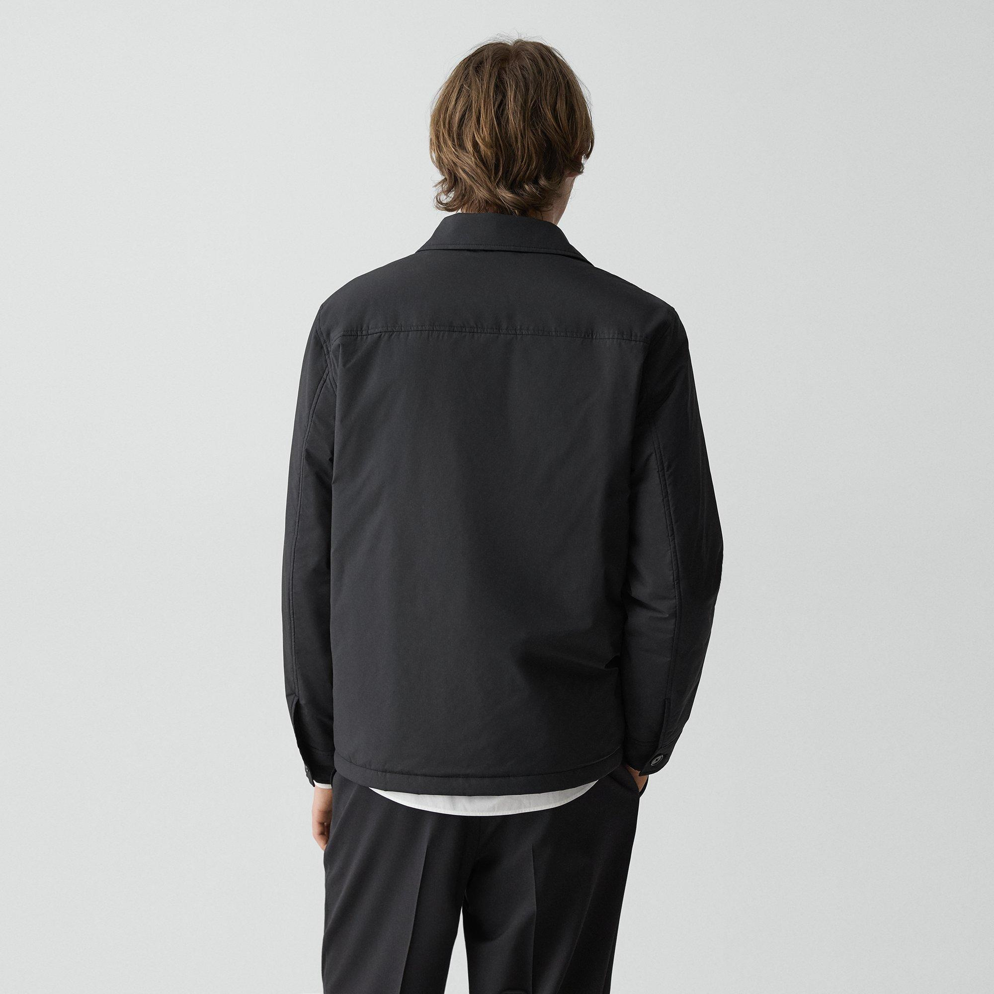 Button-Up Jacket in Motion Nylon - 4