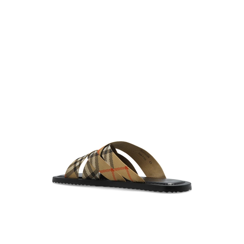 【BURBERRY】PAVILLON SLIDES Burberry SLIPPERS PAVILLON | miinto | REVERSIBLE