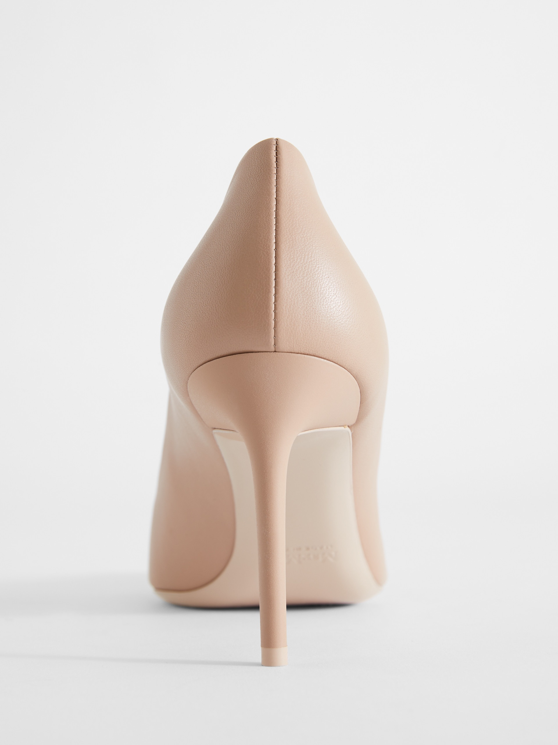 PHYLLIS Nappa leather court shoes - 5