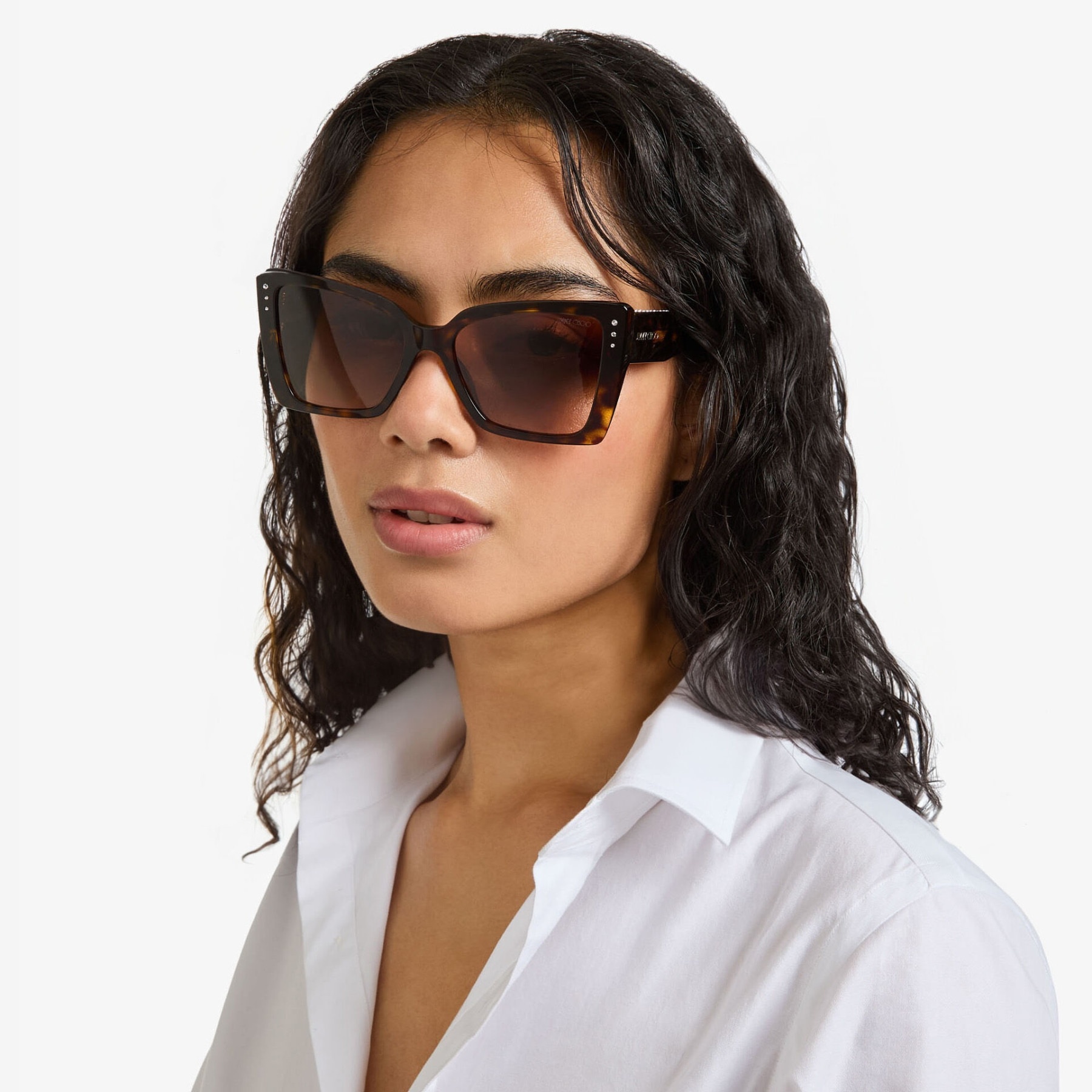 Lorea
Brown Havana Butterfly Frame Sunglasses - 2