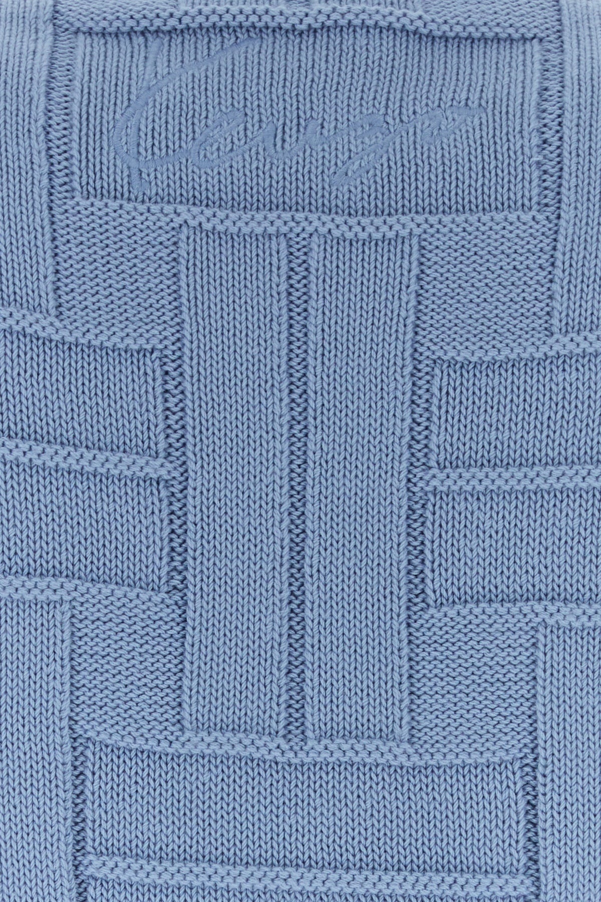 Cerulean blue cotton vest - 3