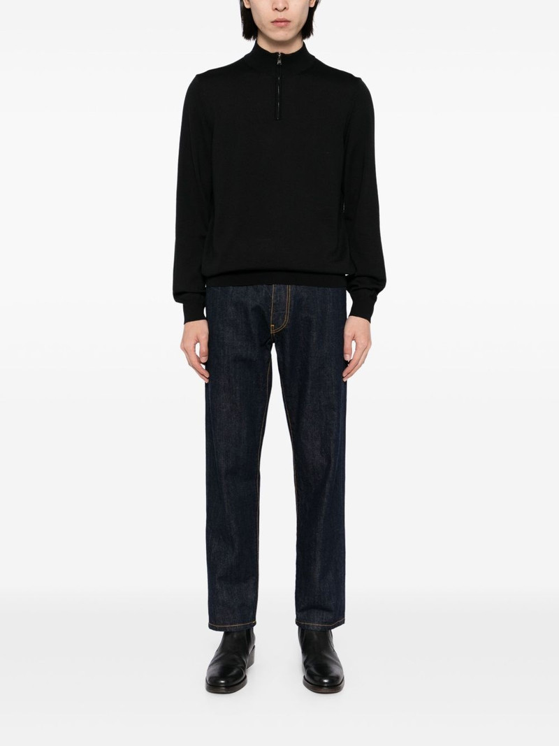 BOSS half-zip jumper outlook