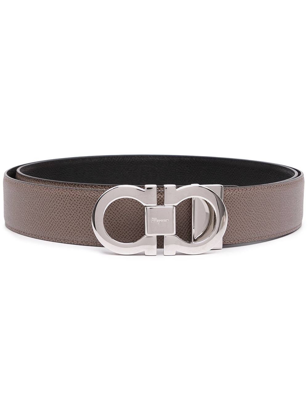 Gancini-plaque buckle belt - 1