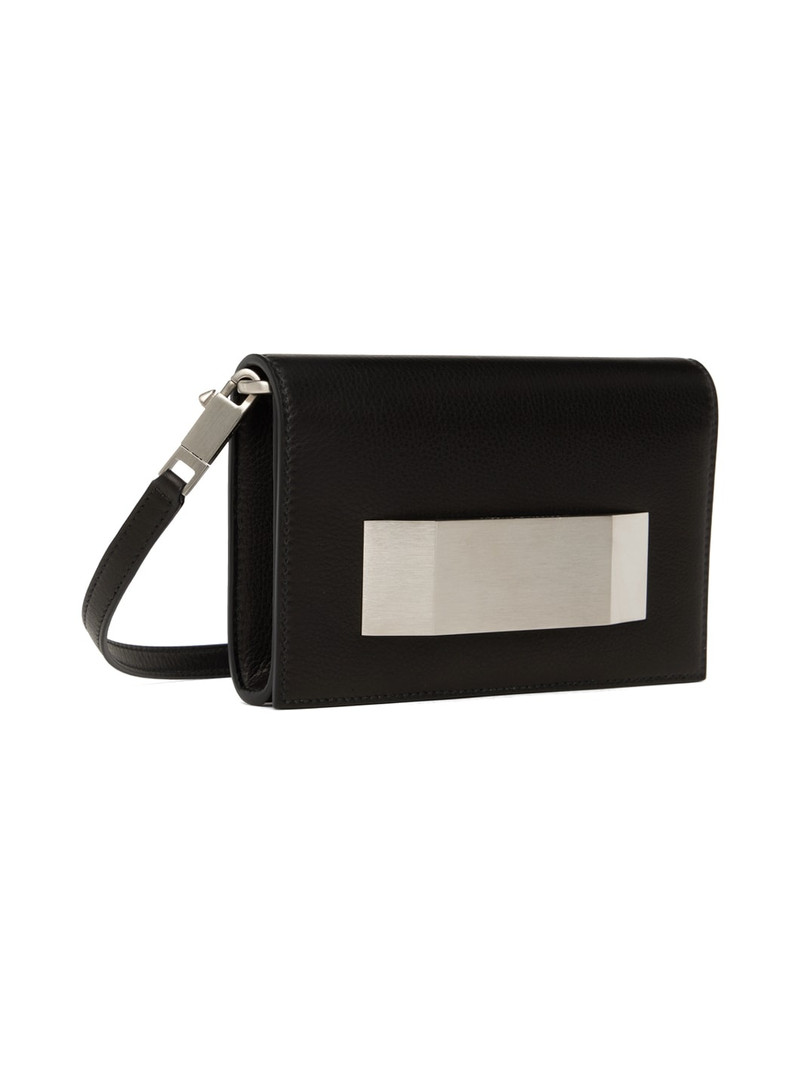Rick Owens Black Calfskin Clutch outlook