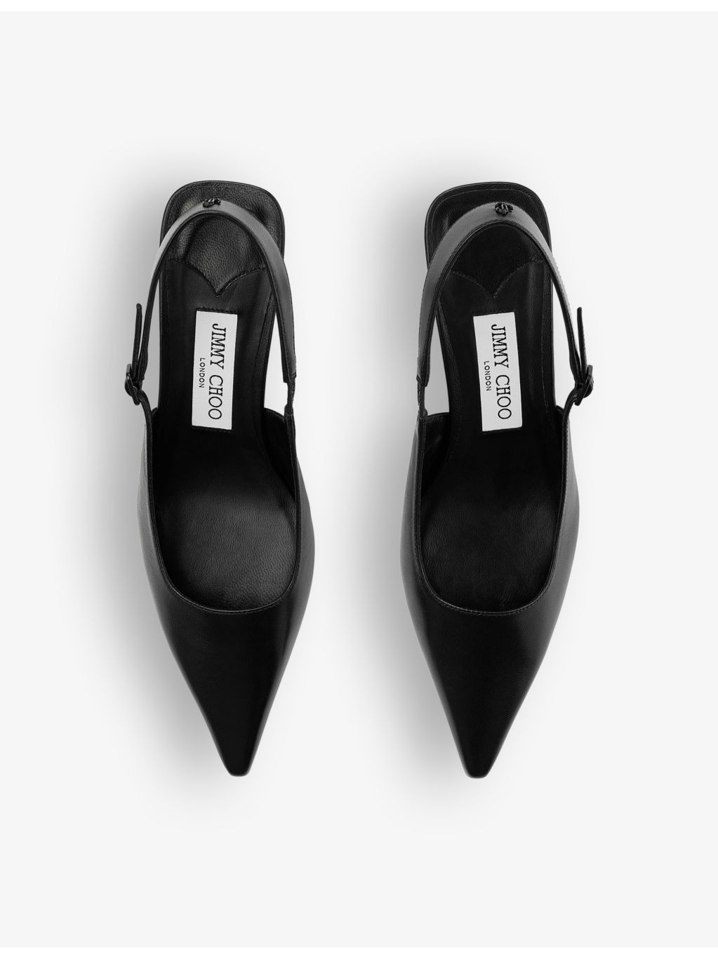Amel 50 slingback leather heeled courts - 3