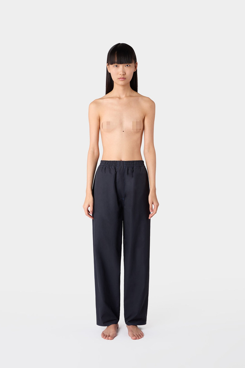 ELASTIC PANTS / dark blue 1