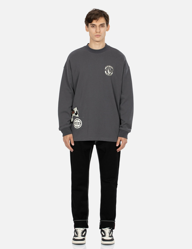 MULTI-POCKET CARROT FIT DENIM JEANS #2017 6