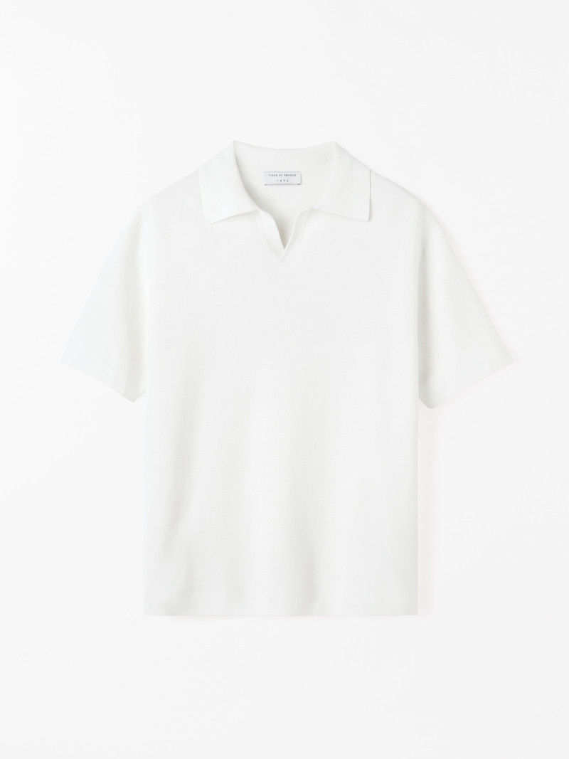 Maelon Knitted Linen Polo 1