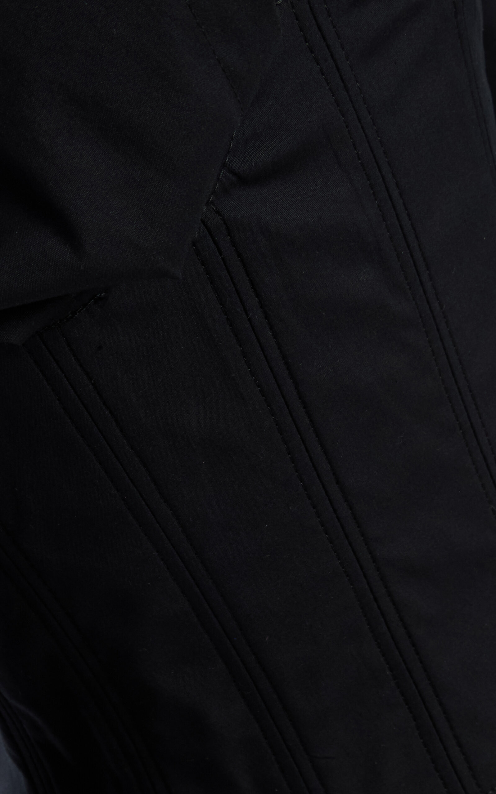 Corseted Cotton Top black - 4