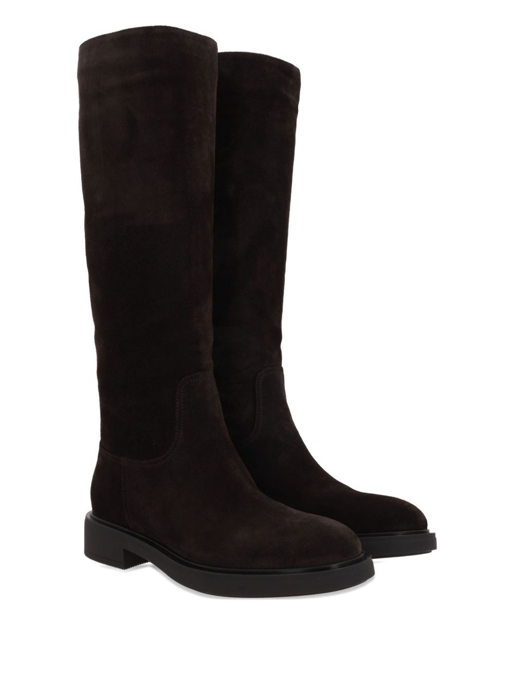 leather knee-high boots - 2