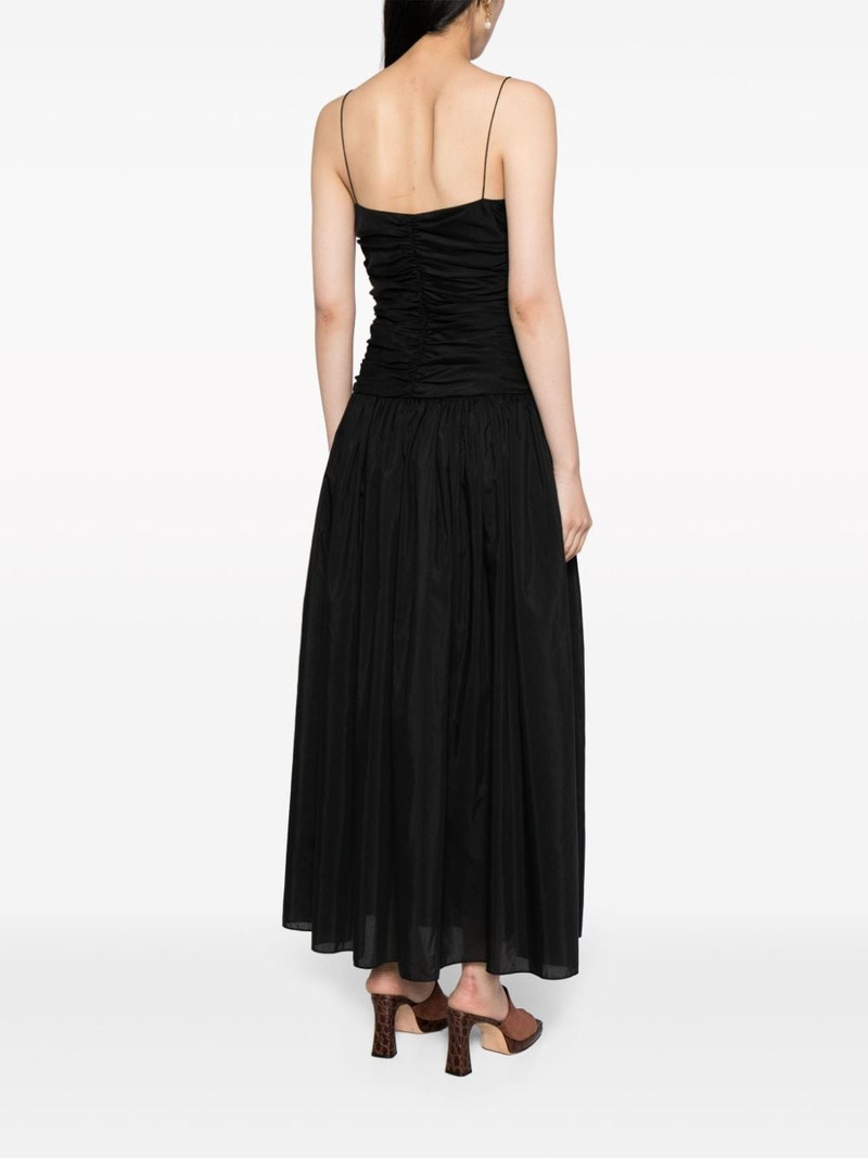drop-waist gathered dress 4