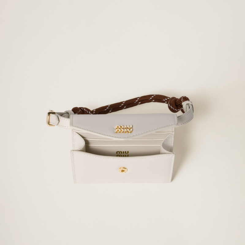Miu Miu Leather shoulder wallet outlook
