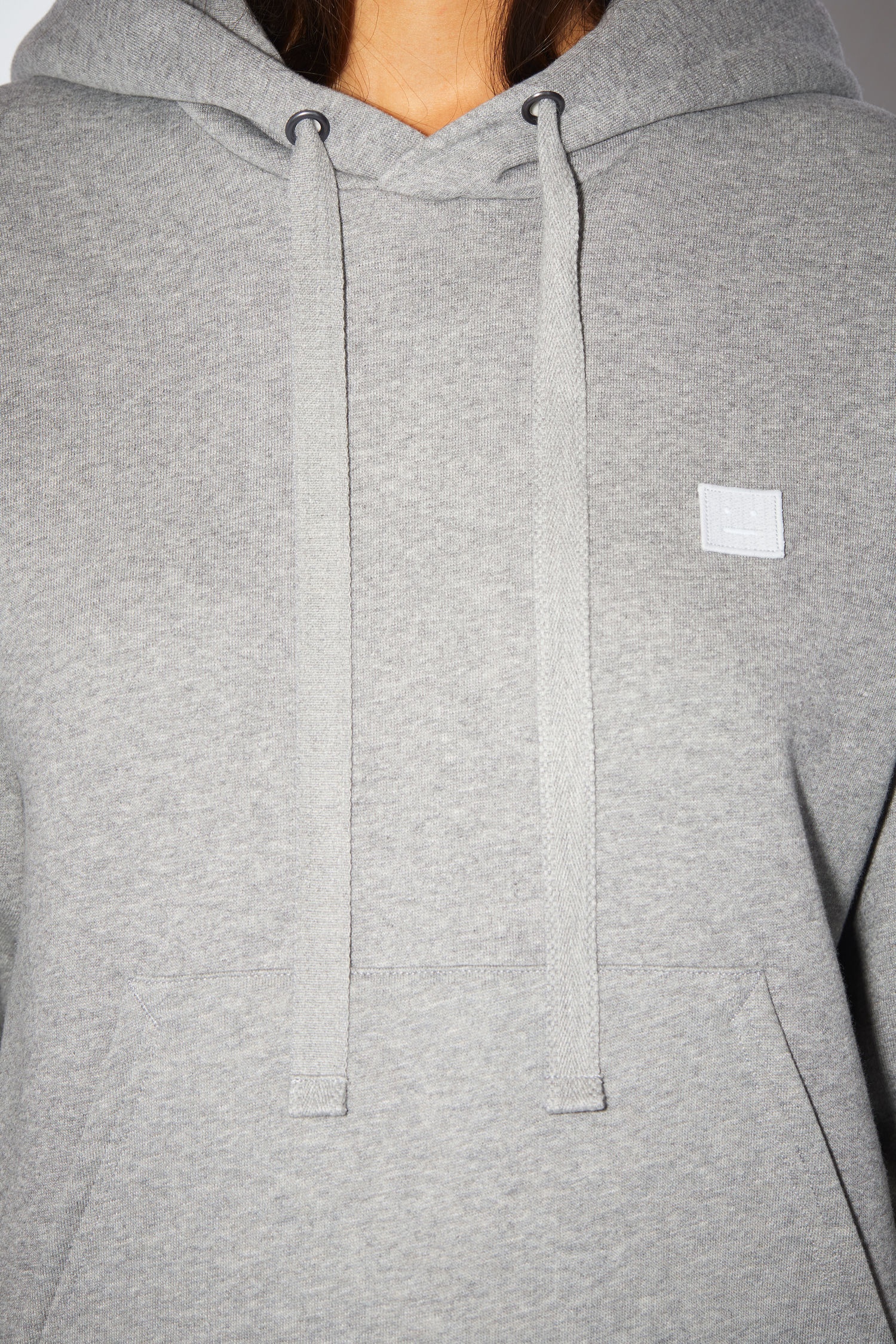 Hooded sweatshirt - Light Grey Melange - 5