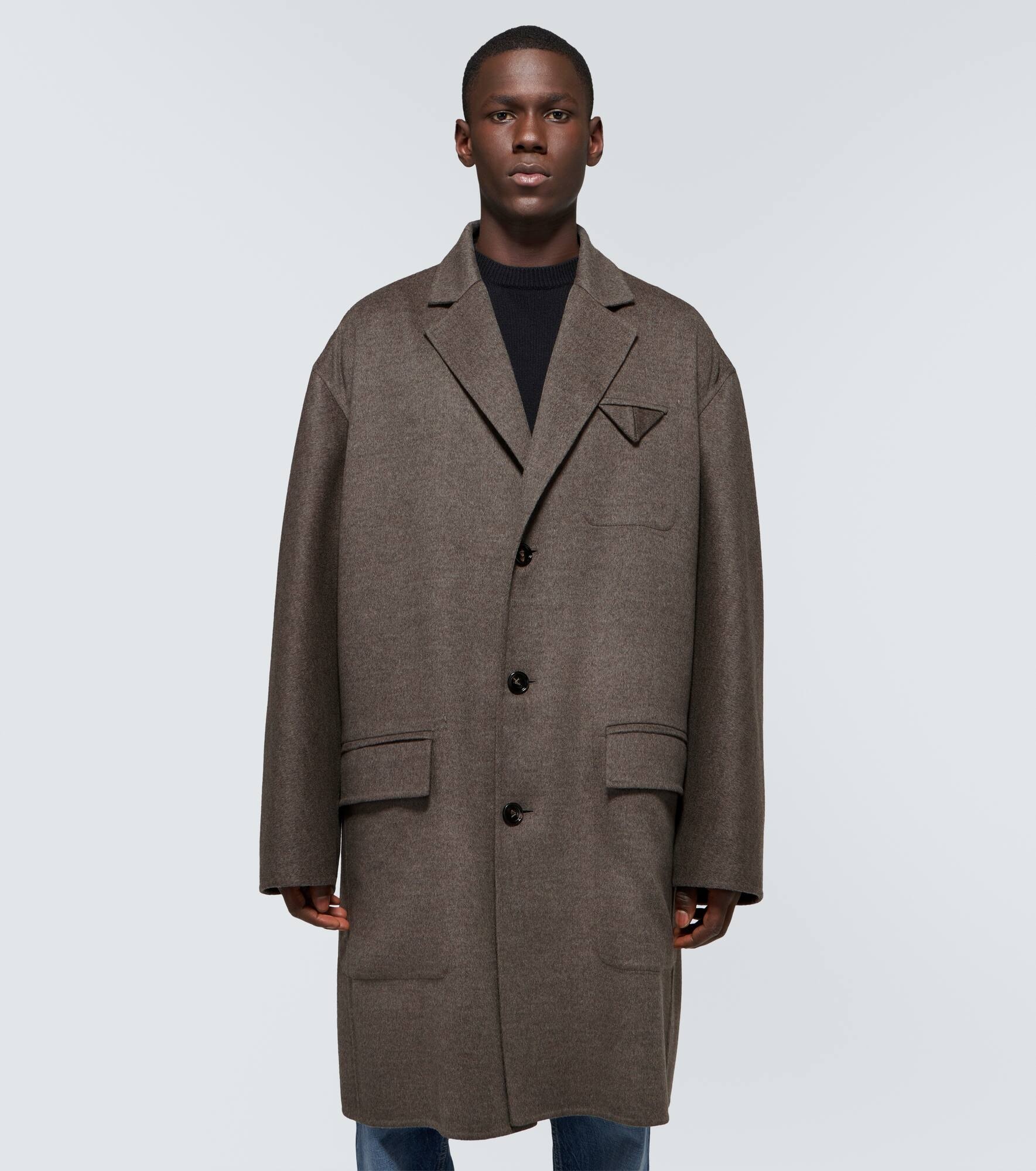 Wool and cashmere overcoat - 3