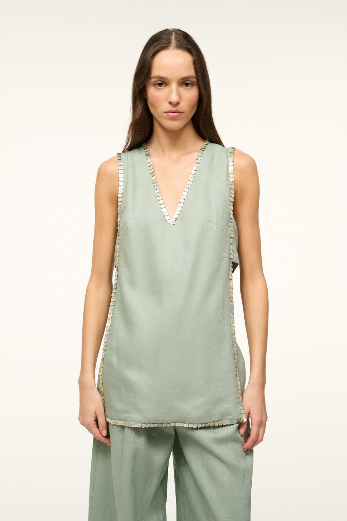 STAUD HARBOR TUNIC JADE - 4