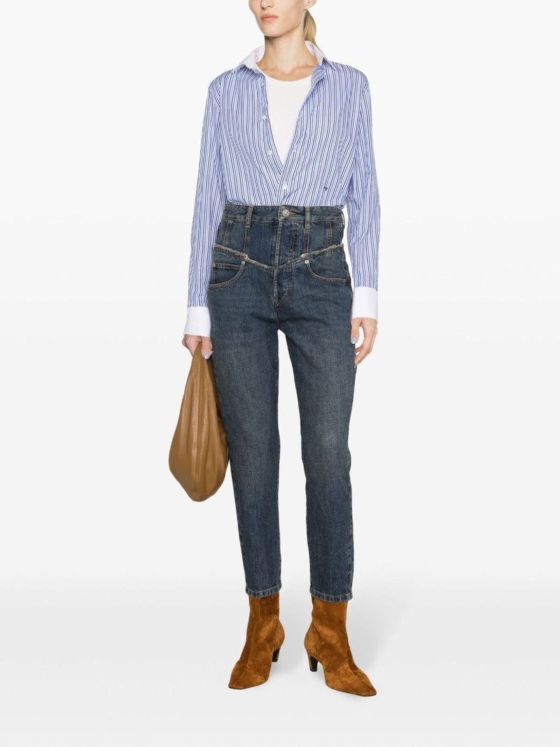 Isabel Marant Oliviani high-rise skinny-leg jeans outlook