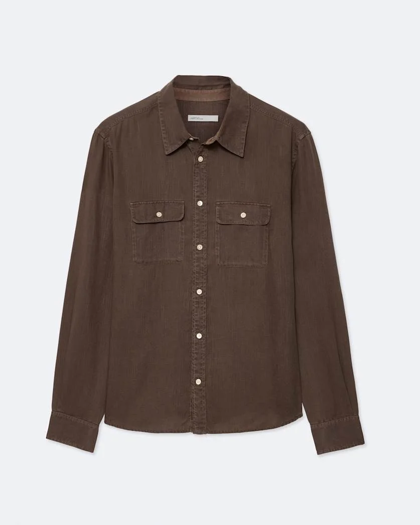 BOND REGULAR-FIT TENCEL SHIRT - 1