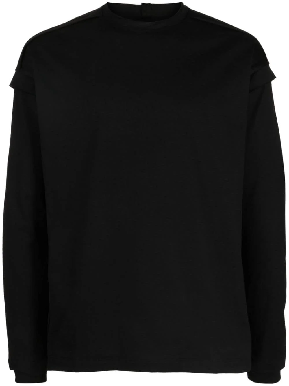 long-sleeve cotton T-shirt - 1