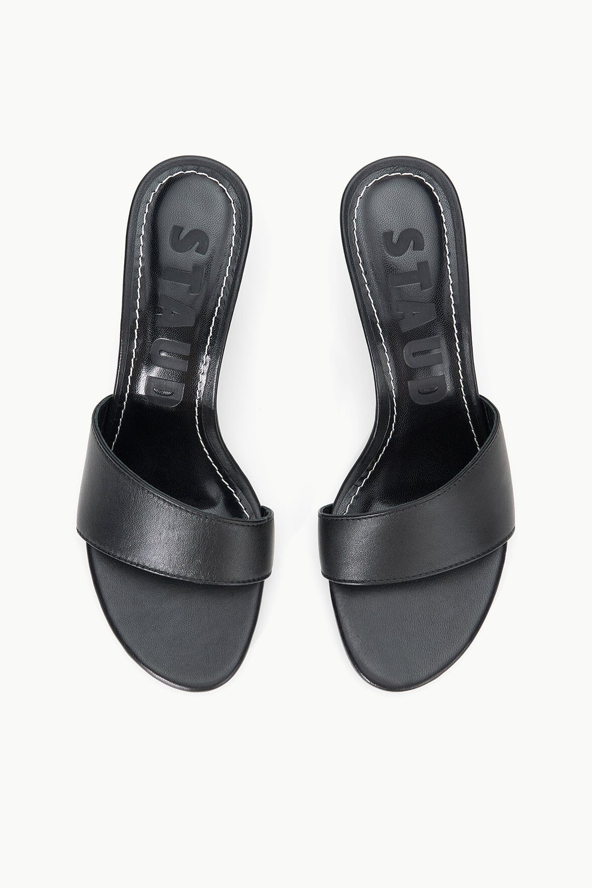 STAUD GARDENER KITTEN HEEL BLACK - 6