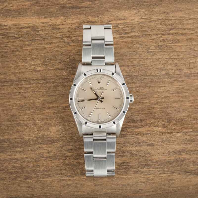 Rolex Air-King Ref 14010 Silver Dial - 5