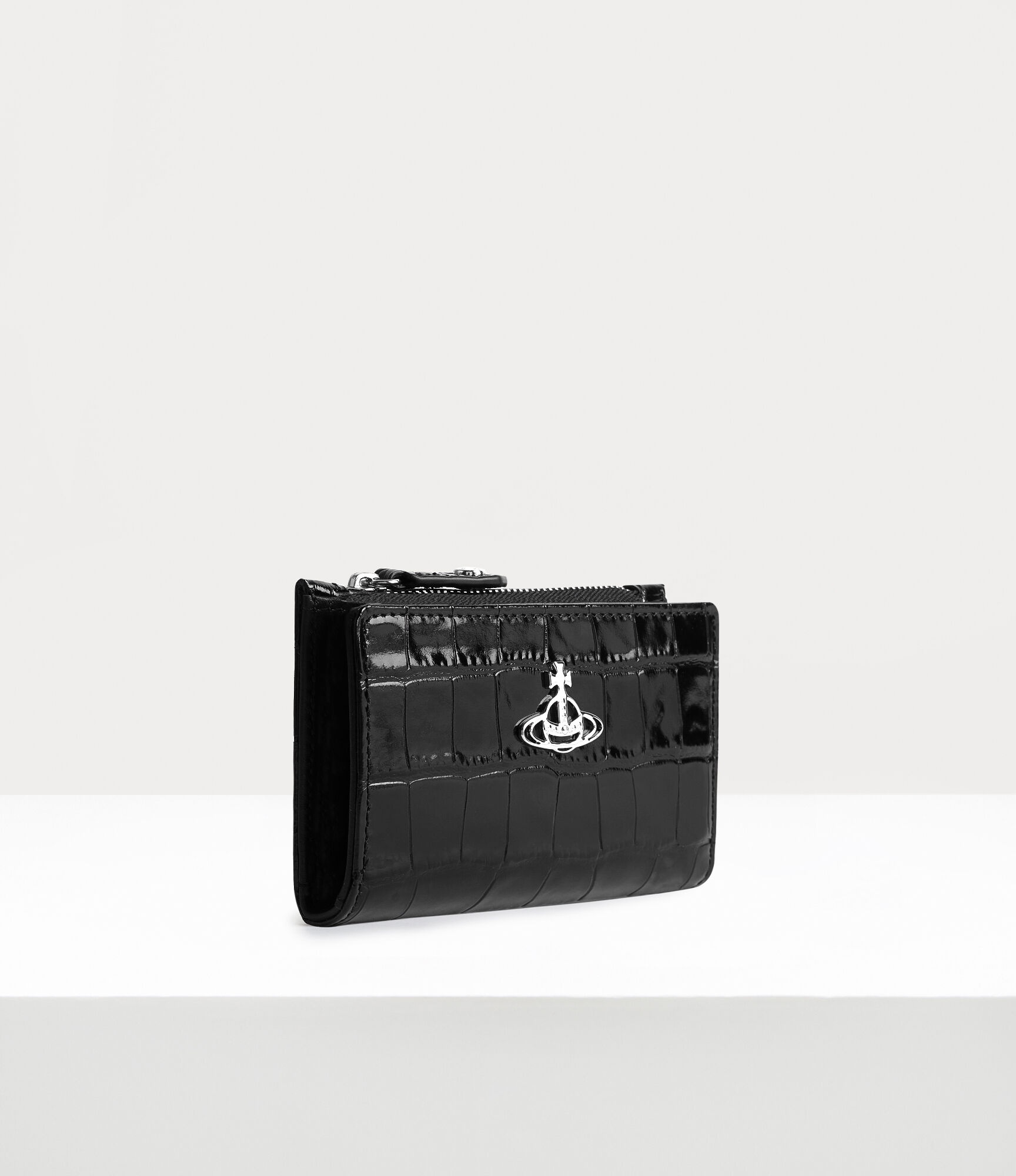 CROCODILE SLIM FLAP CARD HOLDER - 3
