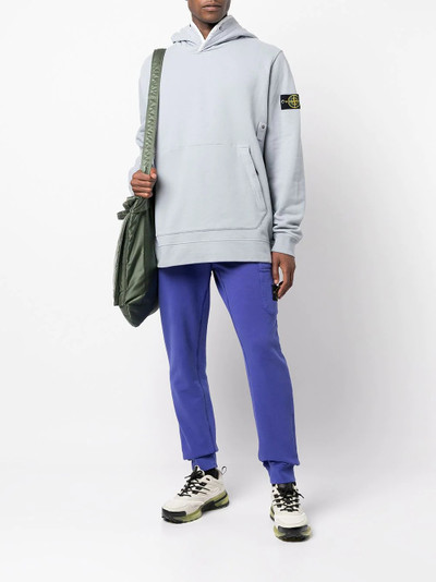 Stone Island logo-patch track pants outlook