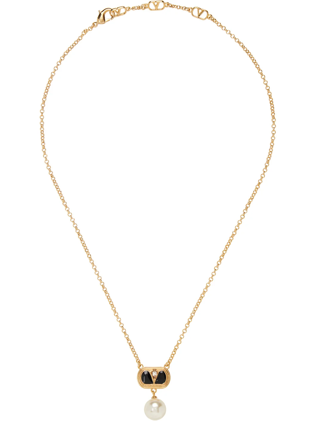 Ovalette Metal Necklace - 1