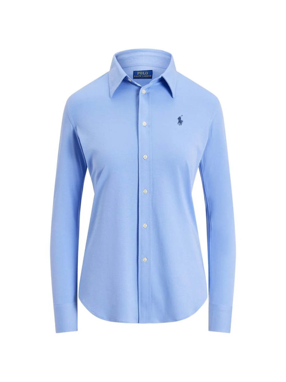 buttoned long-sleeve top - 1