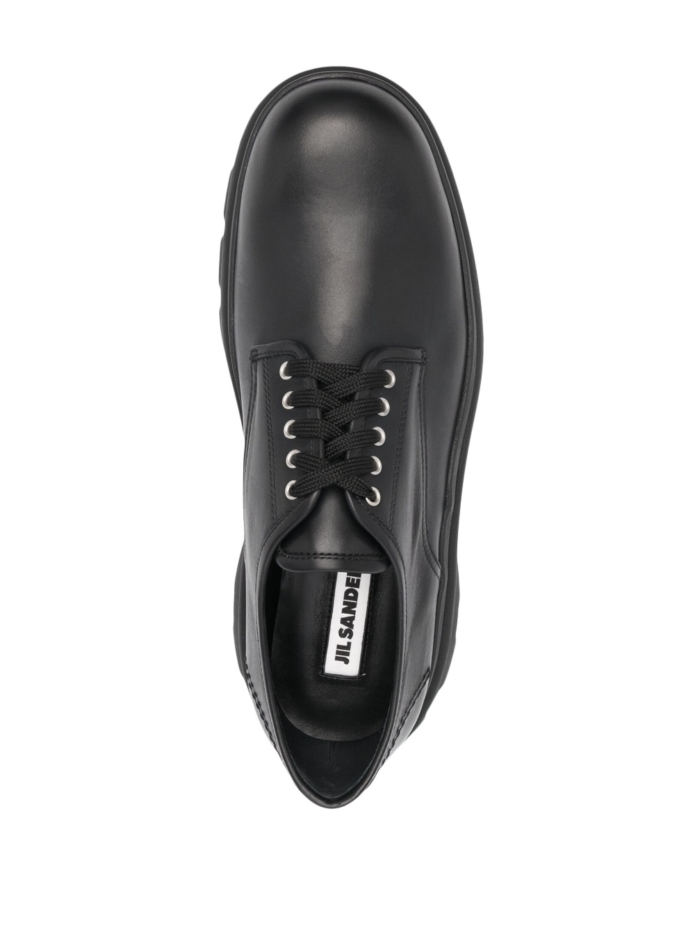 chunky sole derby shoes - 4