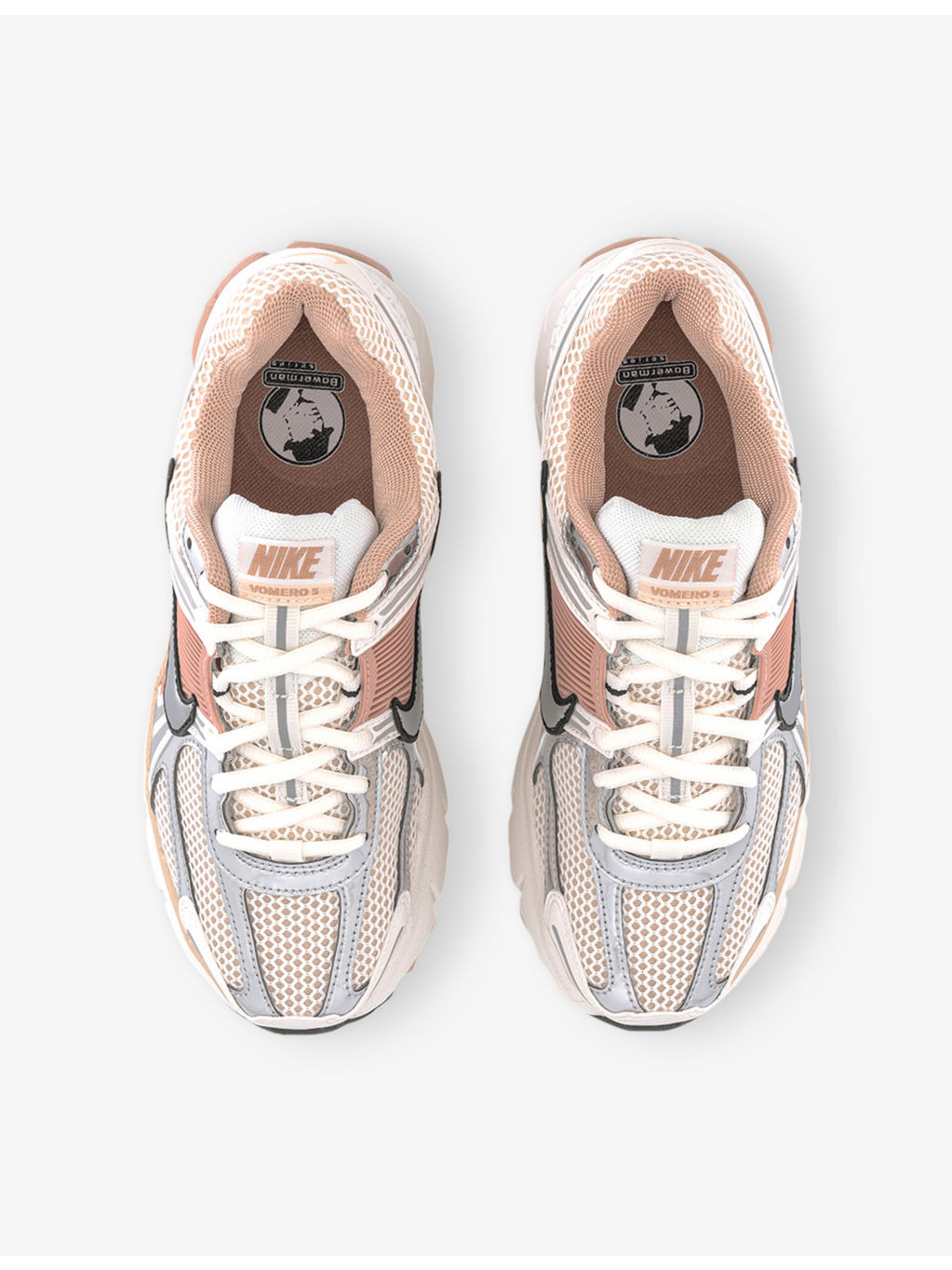 Zoom Vomero 5 Leather and Mesh Low-Top Trainers - 2