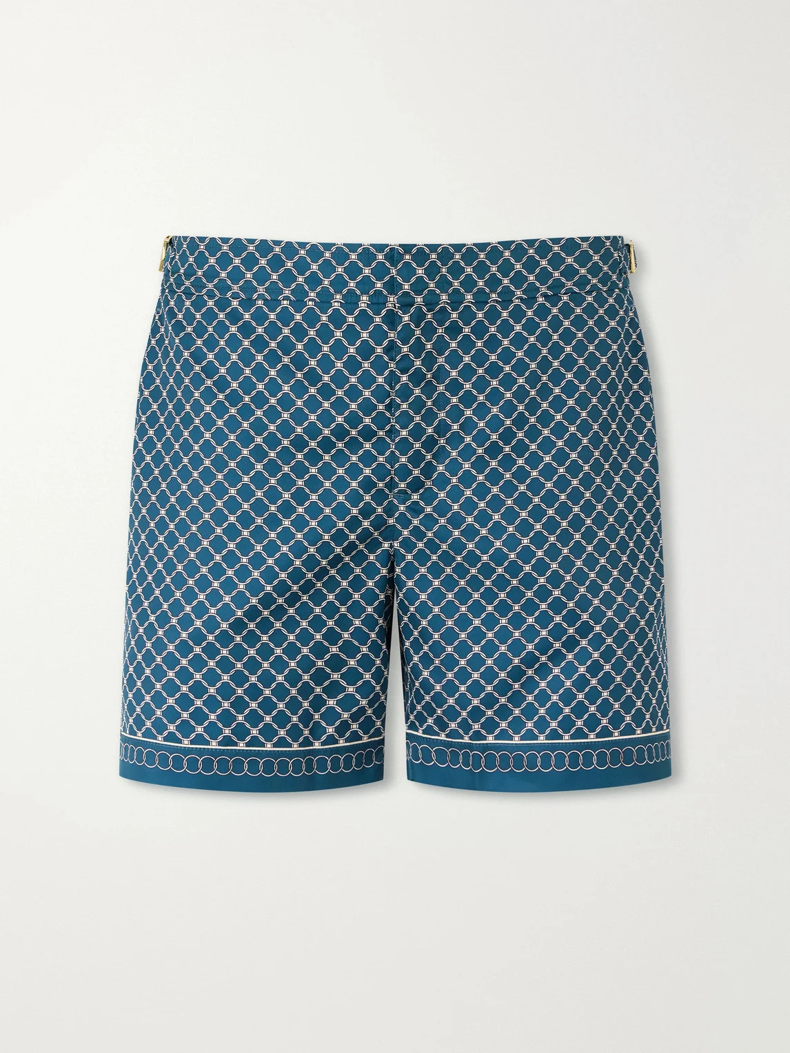 Bulldog Passetto Straight-Leg Mid-Length Printed Swim Shorts - 1