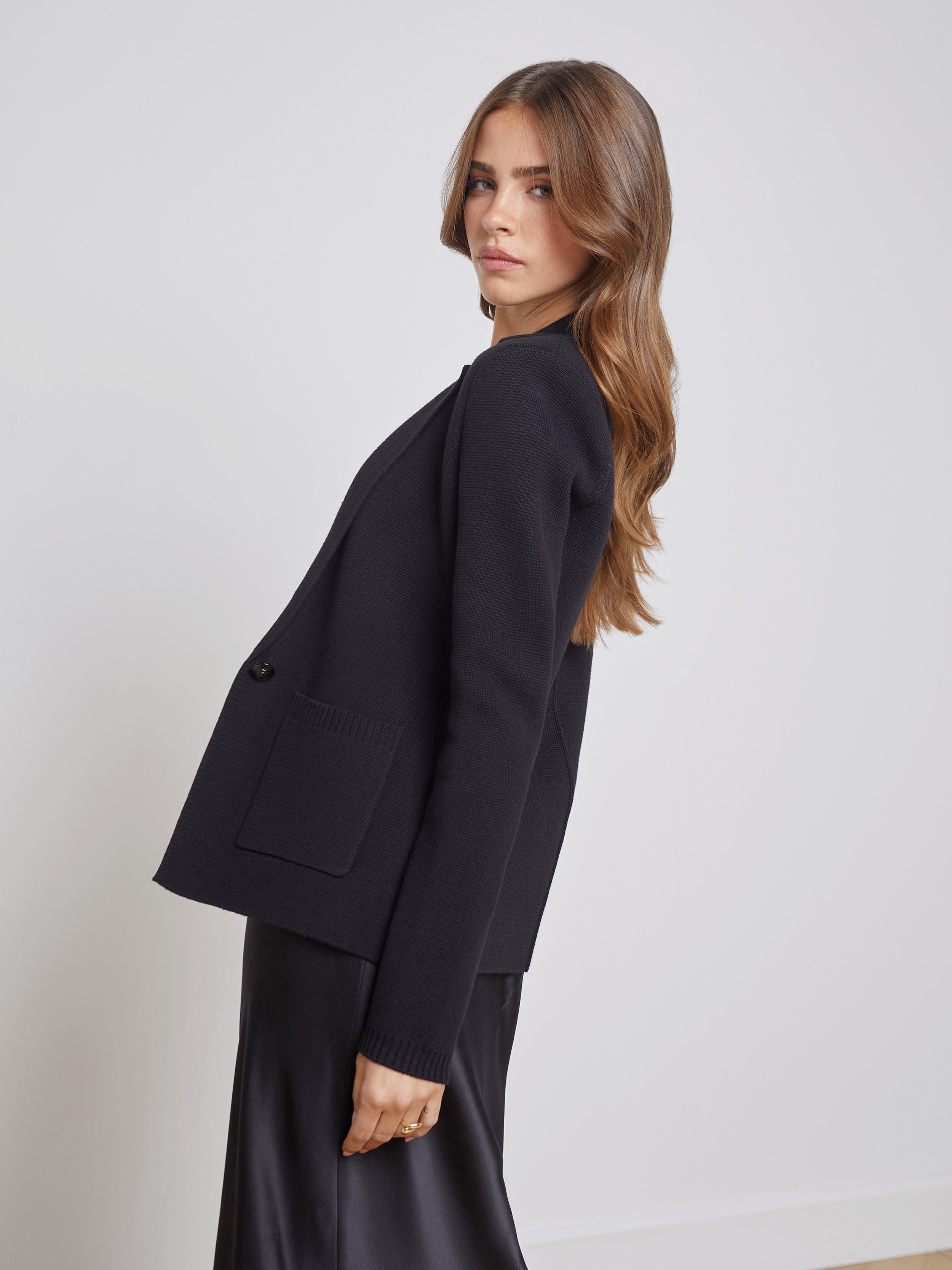Lacey Knit Blazer - 4