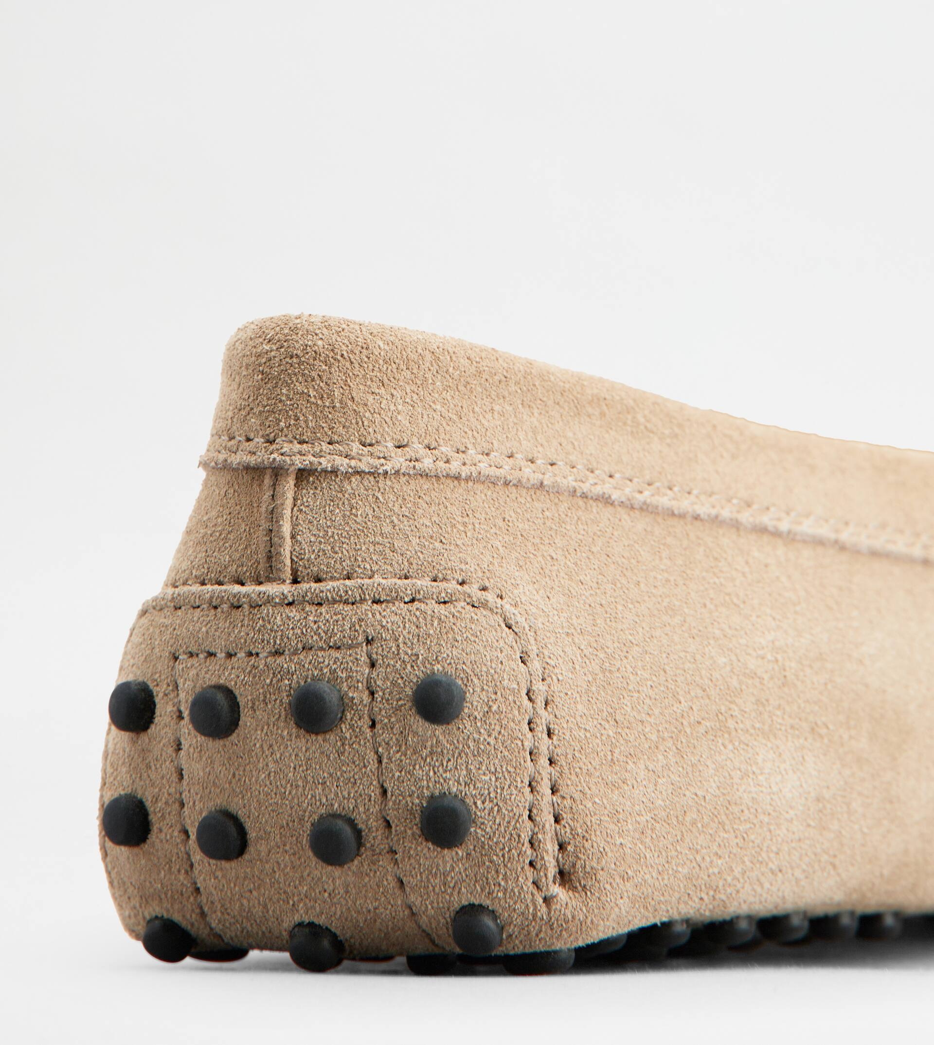 GOMMINO DRIVING SHOES IN SUEDE - BEIGE - 6
