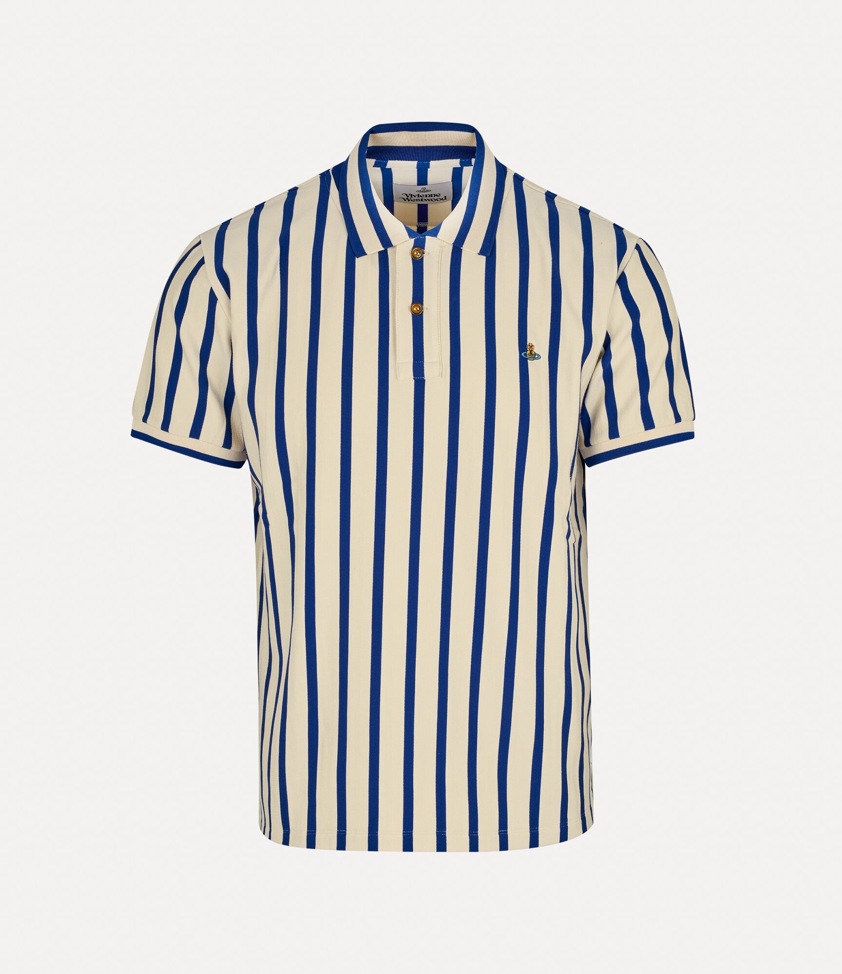 CLASSIC POLO STRIPE COLLAR - 1