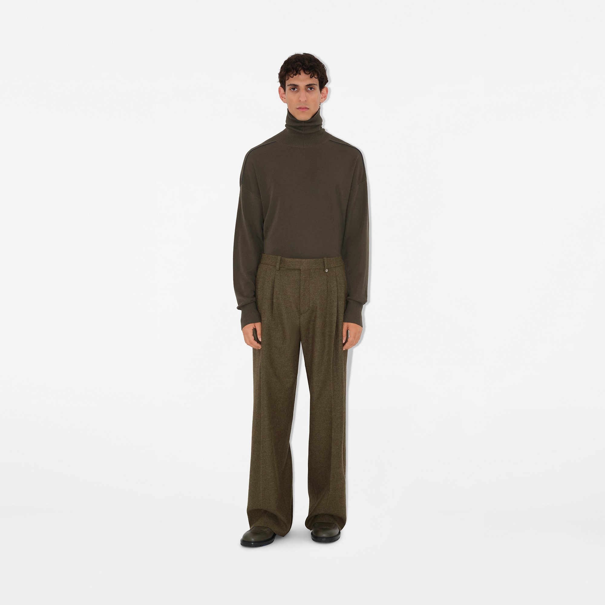 Wool Tailored Trousers - 2