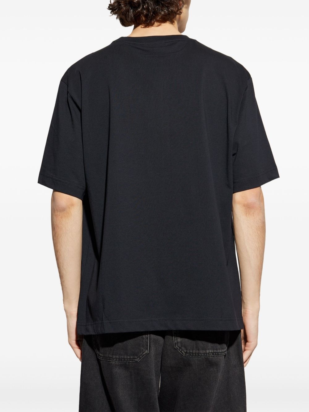 Profile Fox-embossed T-shirt - 4