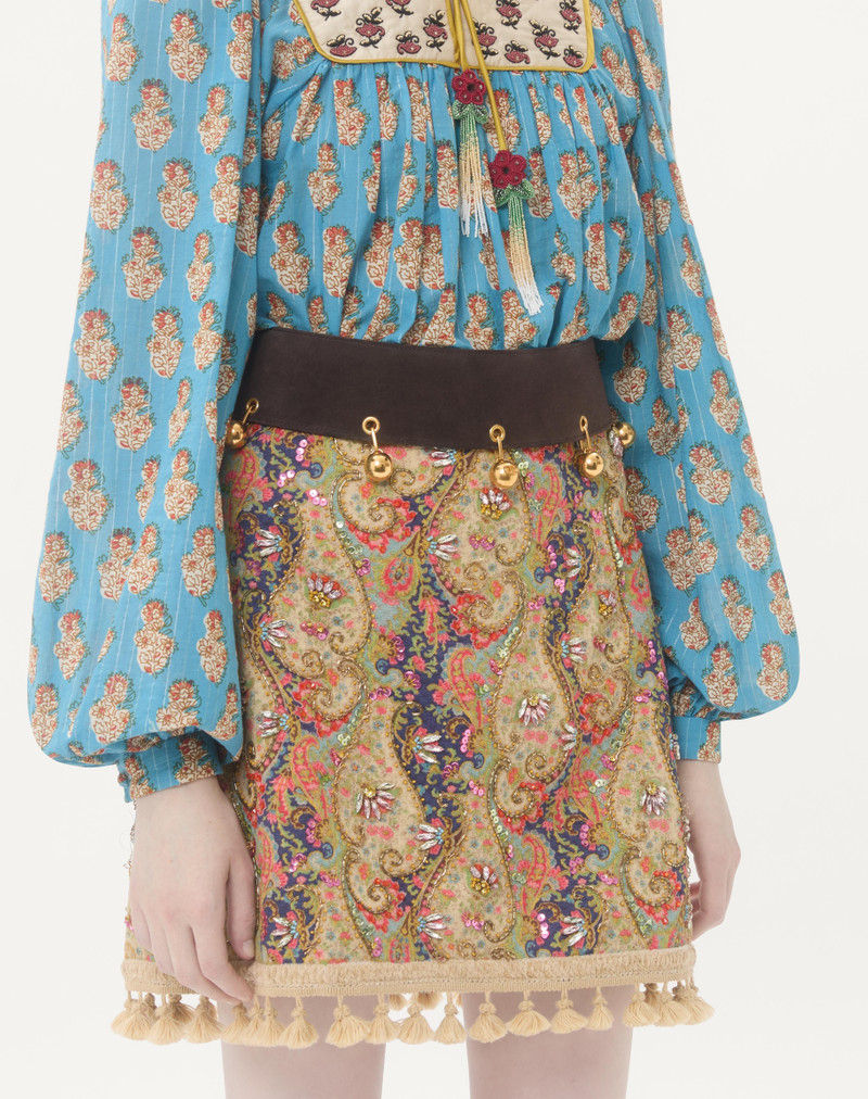 Valentino VLOGO SIGNATURE SUEDE BELT 65 MM outlook