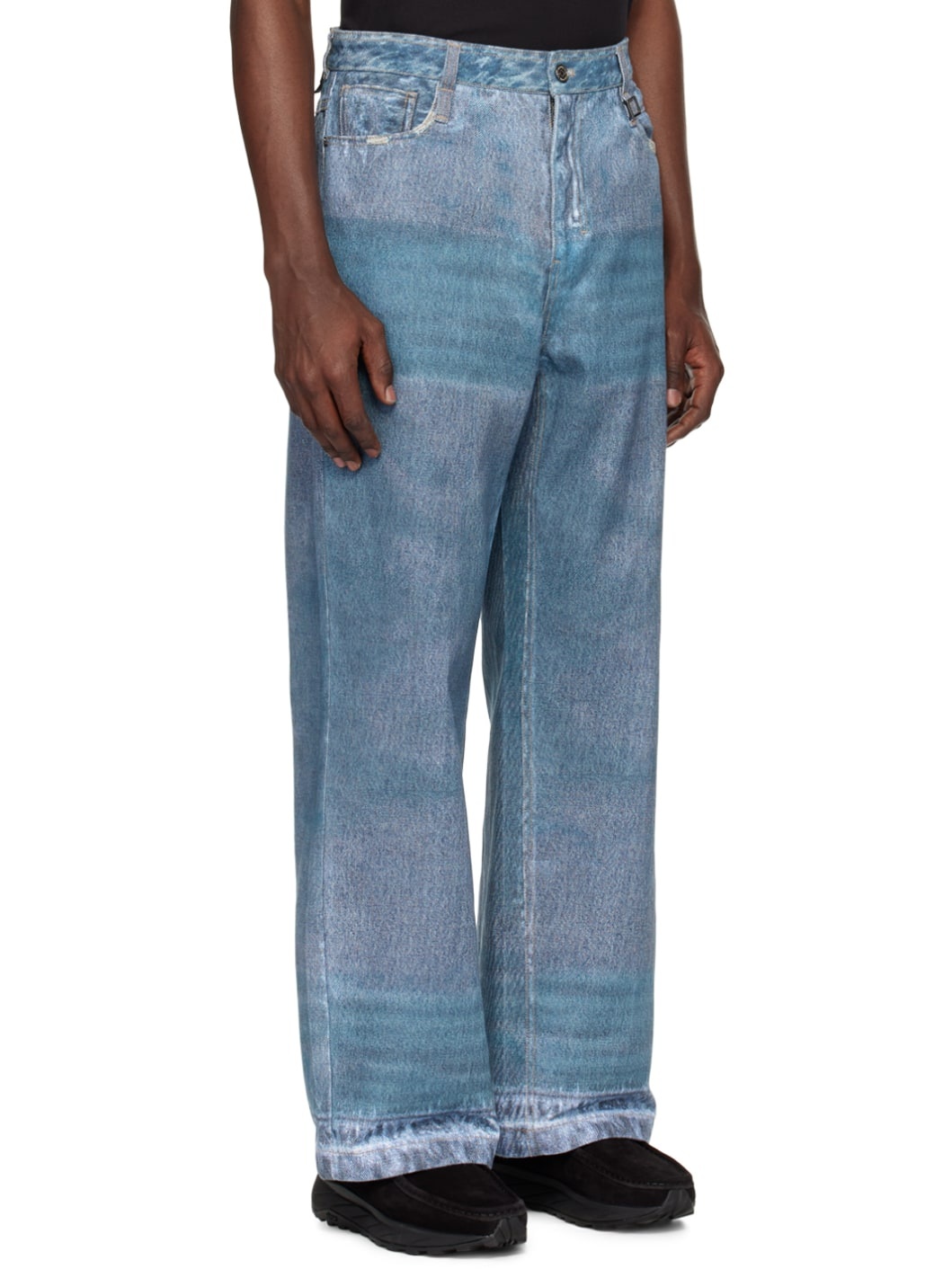 Blue Color Development Jeans - 2