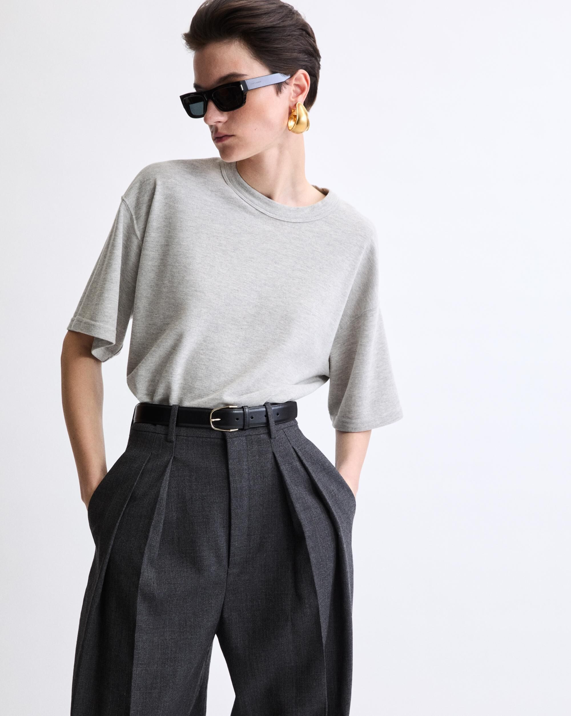 CASSANDRE T-SHIRT IN PIQUÉ - 2