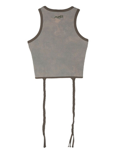 Andersson Bell strap-detail tank top outlook