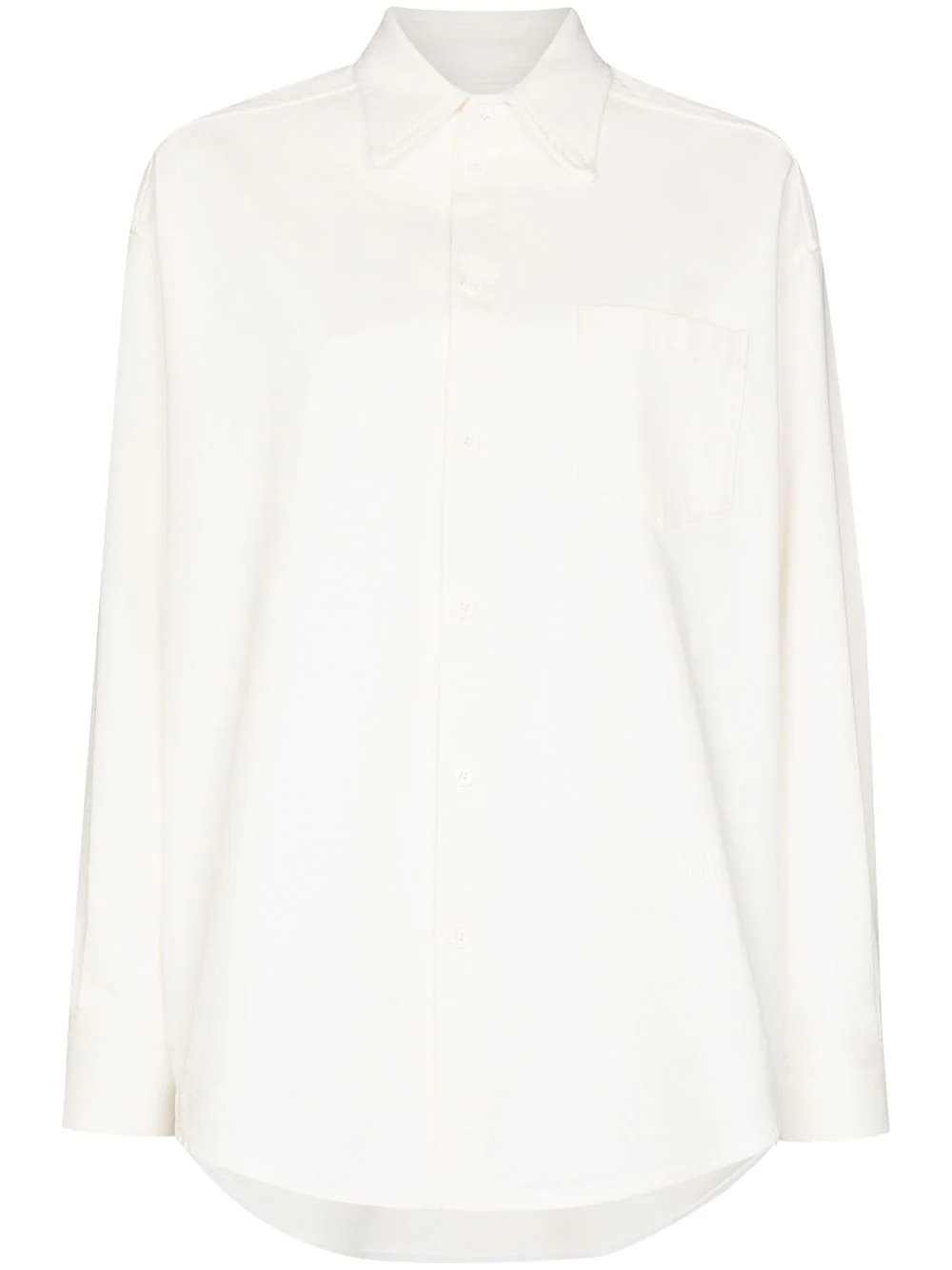 oversize button-up shirt - 1