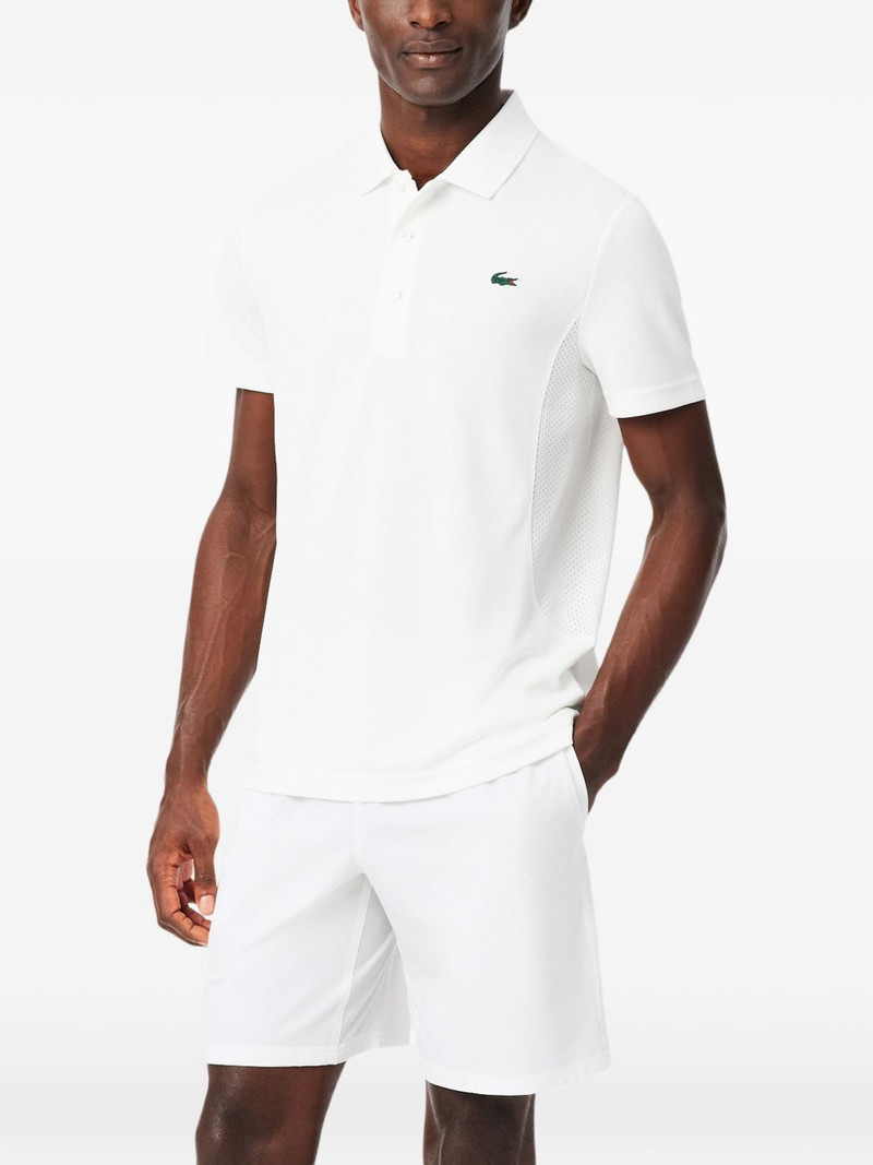 LACOSTE x Novak Djokovic logo shorts outlook