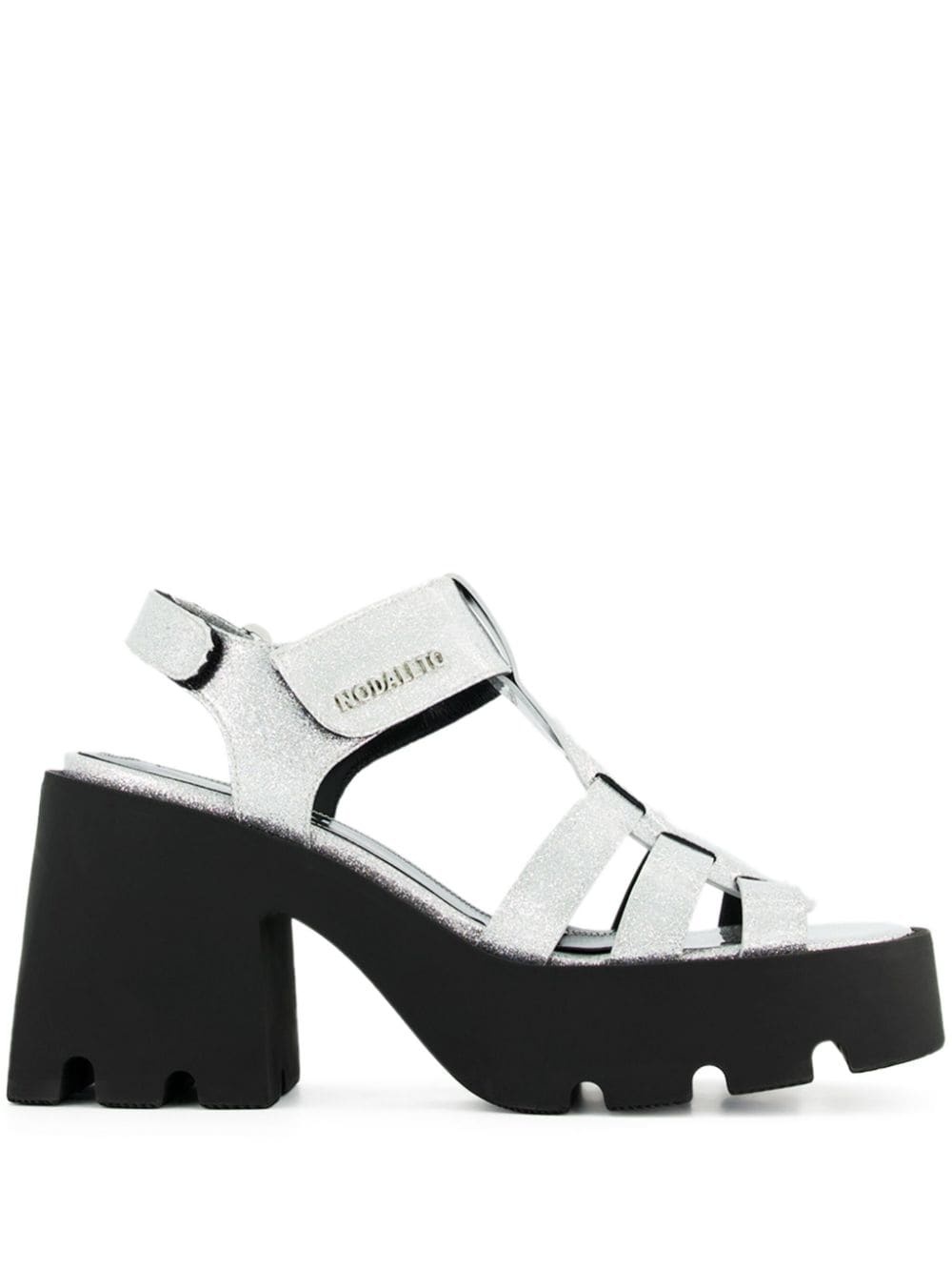 Bulla Emma 90mm leather sandals - 1