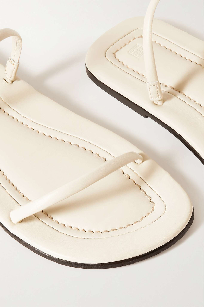 + NET SUSTAIN City leather slides 4