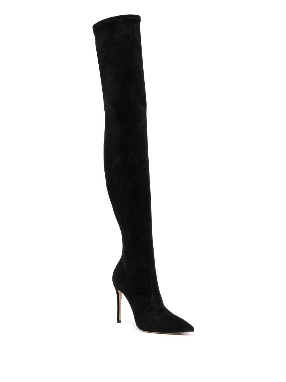 Julia 100mm above-knee boots - 2