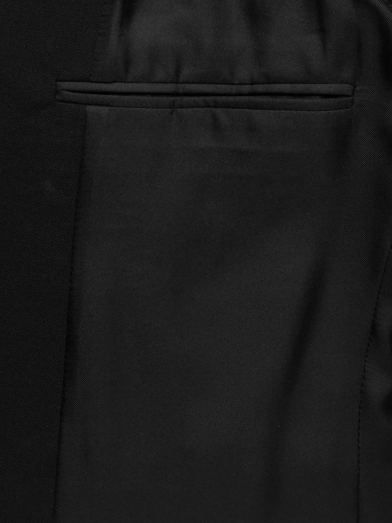 Slim-Fit Virgin Wool-Gabardine Blazer - 3
