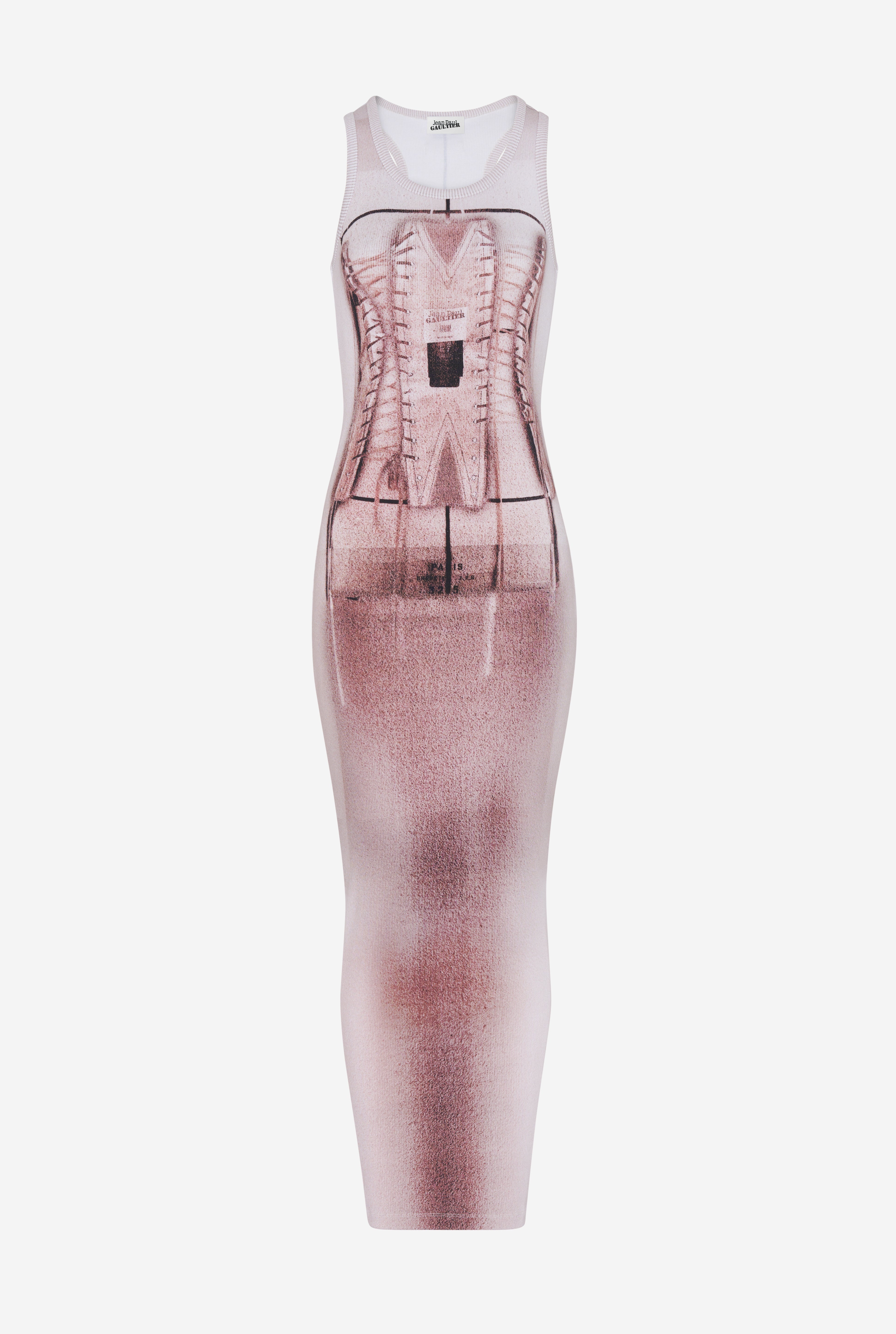 THE CORSET TROMPE-L’ŒIL KNIT DRESS - 6