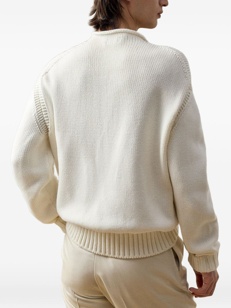 roll-neck cotton sweater 3