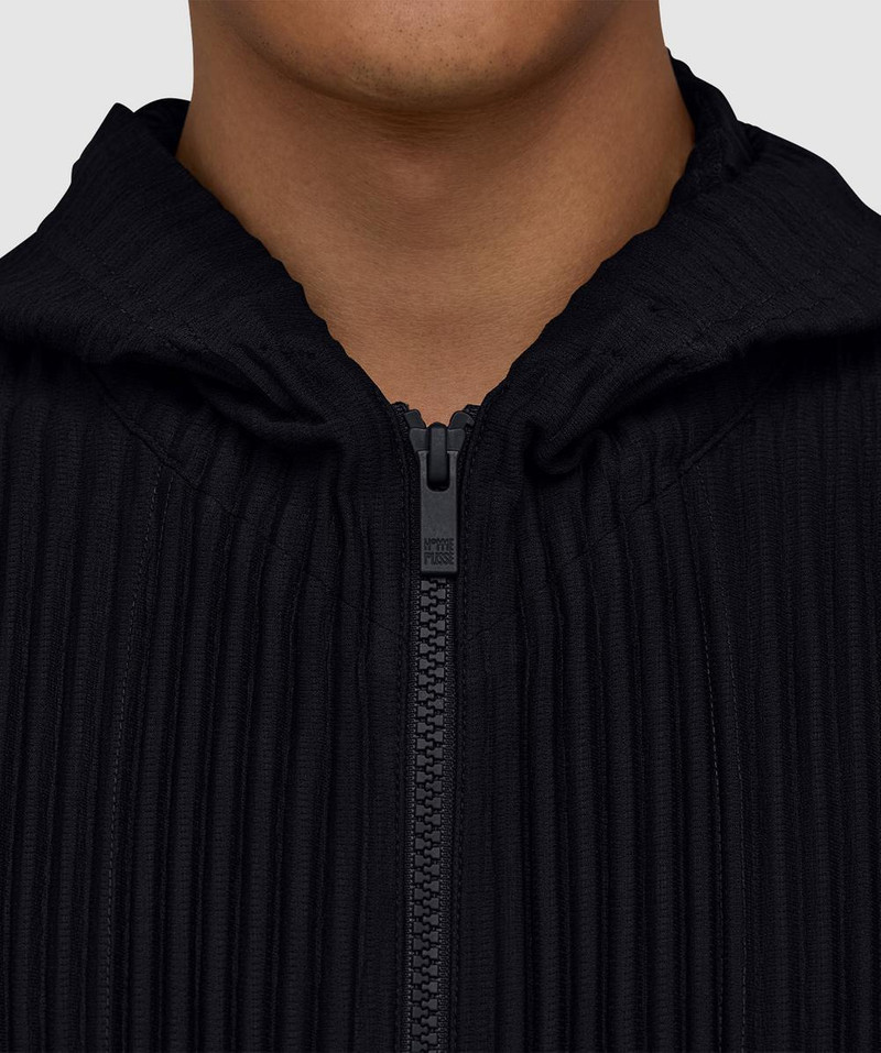 July pleats full zip hoodie 4